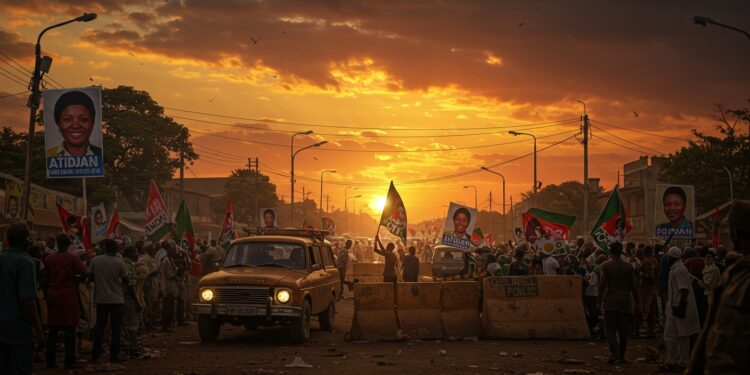 10102025   À Abidjan la campagne électorale débute sous haute tension avec linterdiction dune marche de lopposition Quels enjeux pour la présidentielle ivoirienne    Viral Mag