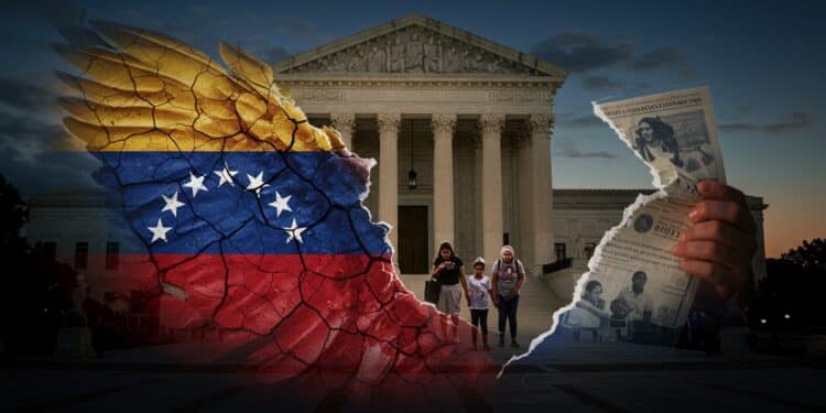 04102025   La Cour suprême des États Unis vient de trancher  ladministration Trump peut révoquer le statut de protection temporaire pour 350 000 Vénézuéliens Des vies suspendues une politique dexpulsions accélérée Mais que disent les juges dissidentes face à cette urgence invoquée    Viral Mag