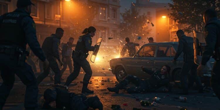 04102025   Une policière blessée à Creil lors dun contrôle mouvementé Une foule jette bouteilles et canettes pour empêcher une arrestation Que sest il passé    Viral Mag