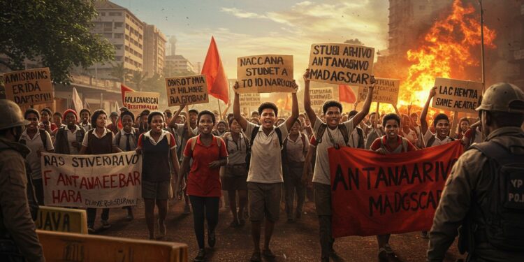 06102025   À Antananarivo des centaines détudiants défient le pouvoir dans une crise sans précédent Que réclament ils vraiment  La réponse pourrait tout changer   Viral Mag