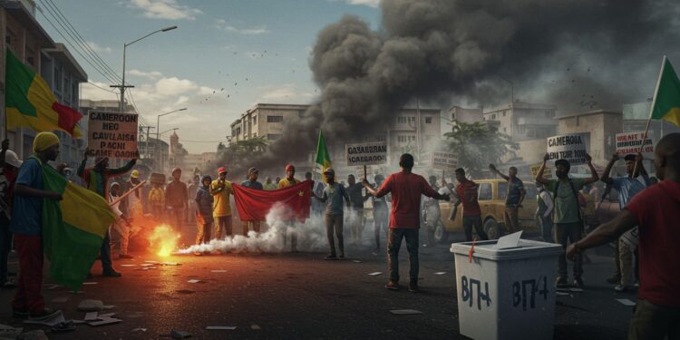 Crise au Cameroun: Résultats Électoraux et Tensions Mortelles - Viral Mag Résultats de la présidentielle camerounaise attendus violences à Douala avec quatre morts Tensions autour de Paul Biya et Issa Tchiroma secouent le pays   Viral Mag