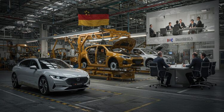 09102025   Lindustrie automobile allemande vacille face à la Chine Merz convoque un sommet pour sauver des emplois et repenser 2035 Quelles solutions émergeront    Viral Mag