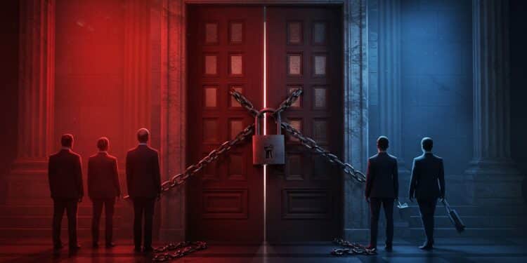 09102025   La crise budgétaire aux États Unis paralyse 700 000 fonctionnaires Les tensions montent les salaires sarrêtent Trump menace  jusquoù ira limpasse    Viral Mag