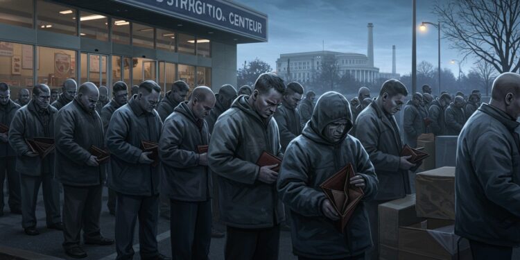 Crise Budgétaire : Fonctionnaires Américains en Détresse - Viral Mag La paralysie budgétaire aux États Unis plonge les fonctionnaires dans la précarité Découvrez leurs luttes pour survivre sans salaire Viral Mag