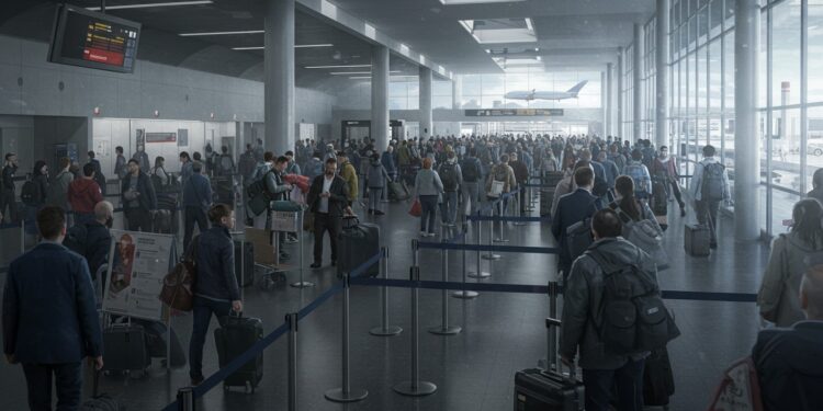 Crise Budgétaire Paralysante : Chaos dans les Aéroports US - Viral Mag 08102025 La crise budgétaire paralyse les aéroports US retards annulations et tensions politiques sintensifient Jusquoù ira ce chaos Cliquez pour en savoir plus Viral Mag