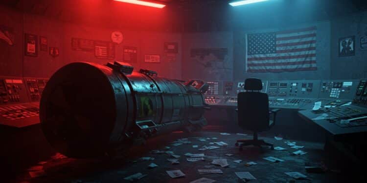 Crise Budgétaire : Paralysie de la Dissuasion Nucléaire Américaine - Viral Mag 21102025 La crise budgétaire aux USA paralyse larsenal nucléaire 1400 agents au chômage technique la sécurité en jeu Jusquoù ira ce blocage historique Viral Mag