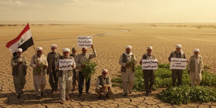Crise Hydrique en Irak : Les Agriculteurs Se Mobilisent - Viral Mag 04102025 En Irak des agriculteurs défient la sécheresse et les restrictions deau Leur cri de désespoir résonne survivront ils à cette crise Lisez leur histoire Viral Mag