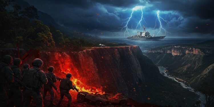 16102025   Des navires de guerre aux frontières la crise USA Venezuela senvenime Maduro mobilise ses forces Trump envisage des frappes Que cache cette escalade  Lisez pour comprendre   Viral Mag