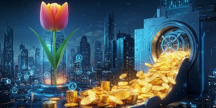 04102025   La crypto explose avec 351M$ levés  Tulipe Volante domine avec 200M$ suivie par xMoney Quelles startups révolutionnent la finance  Découvrez les détails   Viral Mag