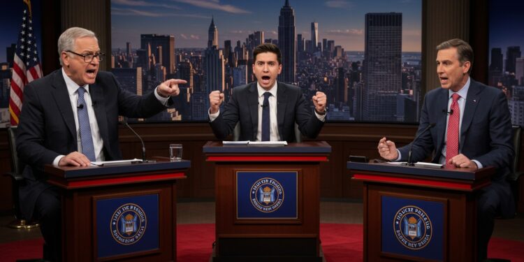 17102025   Le débat pour la mairie de New York a viré au chaos  Cuomo accuse Mamdani dinexpérience ce dernier riposte sur les scandales du passé Trump menace de tout bloquer Qui sortira vainqueur de cette bataille  Les sondages penchent   Viral Mag