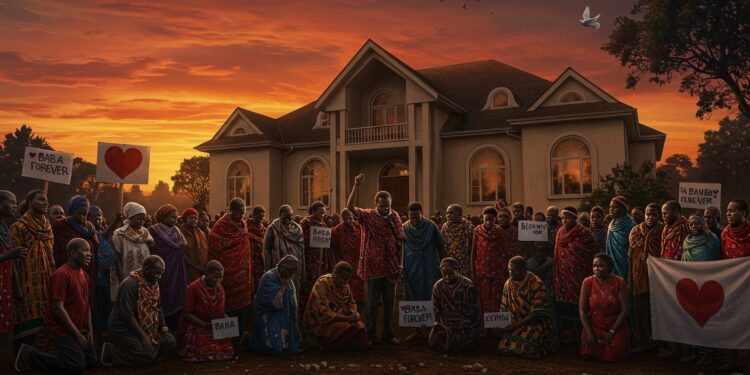 15102025   À Nairobi des centaines de fans pleurent Raila Odinga leur héros et roi après son malaise fatal en Inde Des cris des larmes des hommages déchirants  Il nous a apporté la démocratie Mais qui comblera ce vide immense  Et si sa mort changeait tout pour le futur du Kenya   Viral Mag