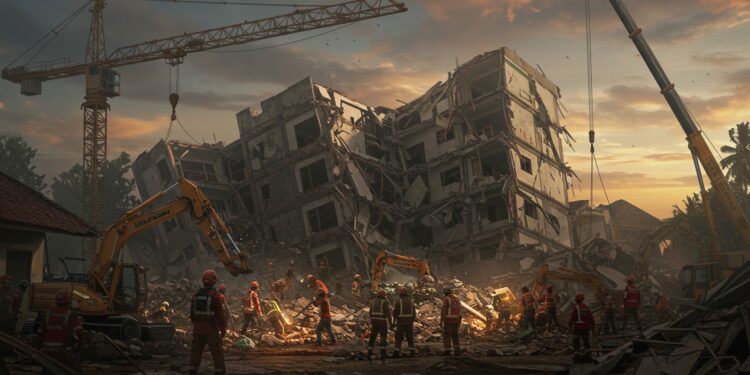 Drame en Indonésie : École Effondrée, 17 Morts - Viral Mag 04102025 Un effondrement décole en Indonésie fait 17 morts 49 disparus Les secours luttent contre le temps et les débris Quelles sont les causes de ce drame Viral Mag