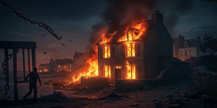 Drame Horrible à La Turballe : Évasion et Meurtre Barbare - Viral Mag 17102025 À La Turballe un jeune de 23 ans sévade lors dune permission de prison et commet lirréparable contre sa mère adoptive strangulation actes de barbarie et incendie Ses aveux choquent mais que révèle son passé tumultueux La suite Viral Mag