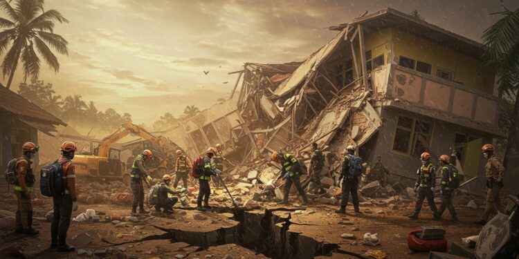 Effondrement École Indonésie : 37 Morts, Drame Évitable ? - Viral Mag 05102025 Un effondrement décole en Indonésie fait 37 morts Les secours luttent mais 26 personnes restent disparues Pourquoi ce drame Les réponses dans notre article Viral Mag