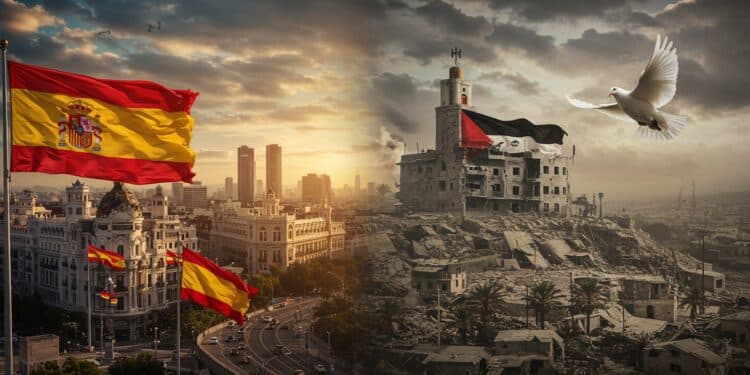 Espagne Exige Fin du Génocide à Gaza et Condamne Terrorisme - Viral Mag 07102025 Deux ans après les attaques du Hamas lEspagne condamne le terrorisme et exige la fin du génocide à Gaza Quel avenir pour la paix au Moyen Orient Lisez pour découvrir Viral Mag
