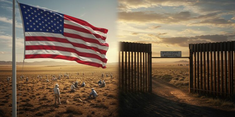 États-Unis Réduisent Accueil Réfugiés Priorité Afrikaners - Viral Mag Découvrez le revirement choc des États Unis  accueil réfugiés limité à 7500 majoritairement Afrikaners sud africains Analyse complète des implications politiques et humanitaires   Viral Mag