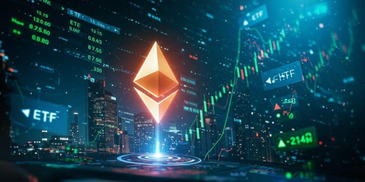08102025   Ethereum attire 421M$ en ETF et voit ses réserves chuter Un rebond vers 5 000 $ est il imminent  Découvrez lanalyse technique et les dynamiques du marché   Viral Mag