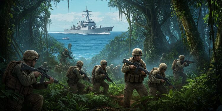 Exercices Militaires au Panama : Tensions Régionales ? - Viral Mag Les marines américains sentraînent au Panama sur fond de tensions avec le Venezuela Découvrez les enjeux de ces exercices dans la jungle tropicale Viral Mag