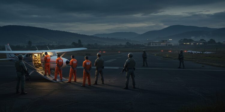 10102025   Cinq hommes dont un Cubain expulsés des USA vers lEswatini un pays inconnu pour eux Pourquoi ce choix  Quels secrets cachent ces accords  Lisez pour découvrir   Viral Mag