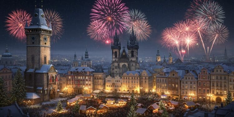 03102025   Plongez dans la magie du Nouvel An à Prague  feux dartifice croisières sur la Vltava et marchés festifs Que faire pour un réveillon mémorable  Découvrez nos idées   Viral Mag