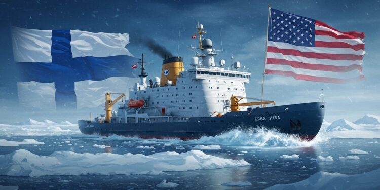 09102025   La Finlande et les USA unissent leurs forces pour dominer lArctique avec des brise glaces Quels enjeux se cachent derrière cet accord stratégique    Viral Mag