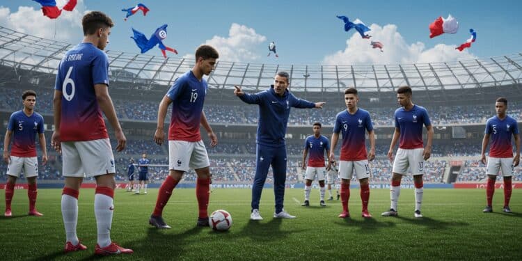 France U20 : Une Réussite Déjà Acquise au Mondial ? - Viral Mag 08102025 Les Bleuets U20 défient le Japon en 8es du Mondial Bernard Diomède parle de réussite malgré 48 refus de clubs Jusquoù iront ils Viral Mag