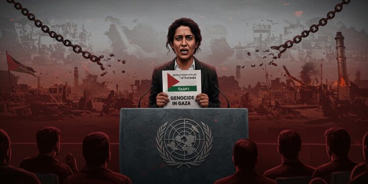 Francesca Albanese dénonce les sanctions US comme une tentative de salir sa réputation pour ses critiques sur Gaza Découvrez son combat pour la justice   Viral Mag