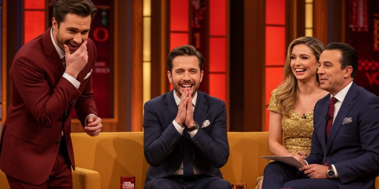 10102025   François Civil rougit face à son crush Charlotte Rampling sur le plateau de C à vous Un moment gênant mais complice qui a captivé les téléspectateurs Que sest il vraiment passé    Viral Mag