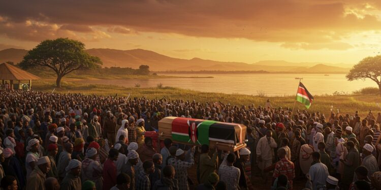 18102025   Les adieux à Raila Odinga héros du Kenya bouleversent Kisumu Entre ferveur et chaos que réserve son dernier hommage  Découvrez les détails   Viral Mag