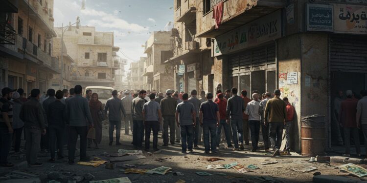 Gaza: Crise de Liquidités et Désespoir Bancaire - Viral Mag 19102025 À Gaza les banques rouvrent mais largent manque Les habitants désespérés luttent pour survivre dans une économie en ruine Comment font ils face à cette crise Viral Mag
