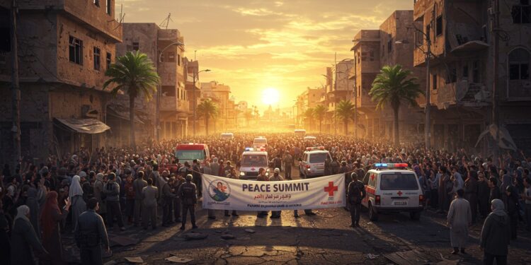 13102025   Un cessez le feu fragile à Gaza mène à la libération des derniers otages Mais que réserve le sommet de paix en Égypte avec Trump  Lisez pour le découvrir   Viral Mag