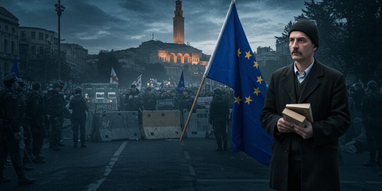 09102025   Un poète géorgien fervent défenseur de lUE condamné à deux ans de prison Que se passe t il en Géorgie  La crise politique saggrave   Viral Mag