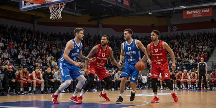 Graveline Vs Strasbourg: Choc Explosif en Betclic Elite - Viral Mag 12102025 À lapproche du coup denvoi entre Gravelines Dunkerque et Strasbourg en Betclic Elite les tensions montent Qui dominera ce choc de la 3e journée Les formes récentes suggèrent un suspense haletant mais un facteur clé pourrait tout changer Viral Mag