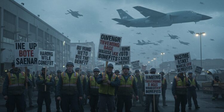 Grève Boeing : Les Ouvriers Rejettent l’Offre, Conflit Persiste - Viral Mag La grève chez Boeing senlise  les ouvriers rejettent loffre salariale pour la 4e fois Quelles conséquences pour lavionneur et ses employés    Viral Mag