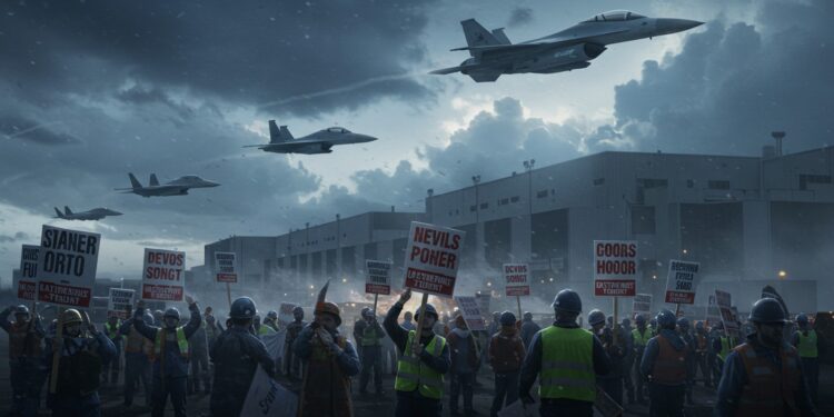 Grève Boeing : Vote Crucial Sur Une Offre Salariale - Viral Mag La grève chez Boeing en cours depuis trois mois atteint un tournant une nouvelle offre salariale sera soumise au vote Quel avenir pour les grévistes Viral Mag