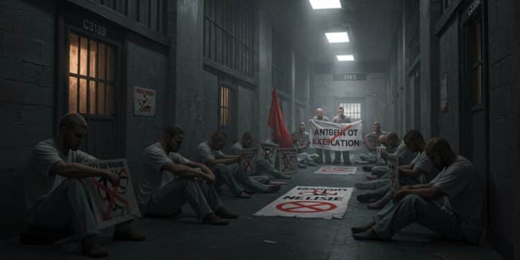 15102025   En Iran des détenus en grève de la faim protestent contre les exécutions Leur combat pour la justice émeut le monde Que se passe t il dans les prisons iraniennes  Lisez pour en savoir plus   Viral Mag