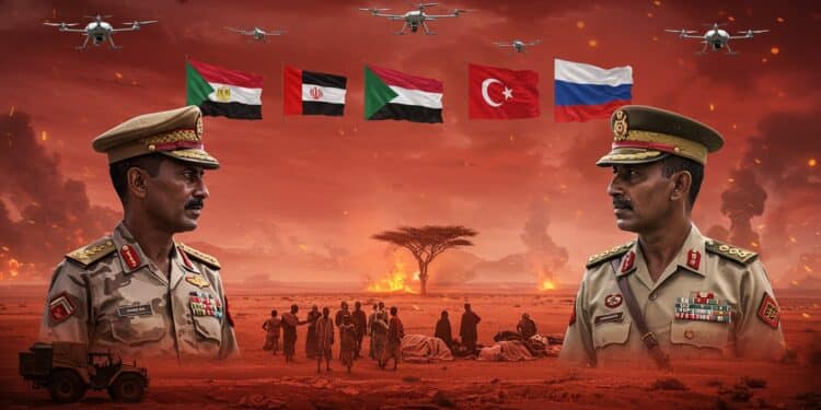 Guerre au Soudan : Acteurs Clés du Conflit Dévastateur - Viral Mag Découvrez les généraux rivaux et puissances étrangères impliquées dans la guerre au Soudan depuis 2023 Analyse détaillée des soutiens internationaux et impacts humanitaires majeurs Viral Mag