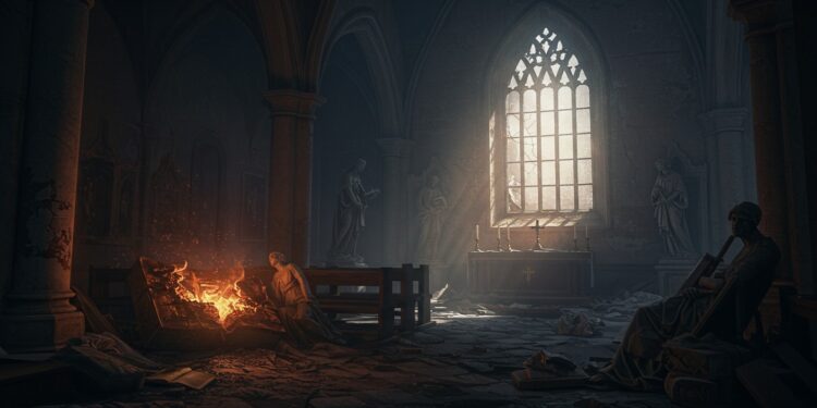 11102025   En Allemagne bibles brûlées et statues décapitées  les actes antichrétiens se multiplient Pourquoi une telle hostilité  La réponse dans notre article   Viral Mag