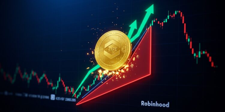 Découvrez pourquoi le token HYPE sapprête à exploser de 54 grâce à un breakout technique listing Robinhood et accumulations massAnalysant la demande  La requête porte sur la génération dun article de blog en français basé sur un contenu fourni concernant le prix de HYPE un token crypto ives Analyse complète   Viral Mag