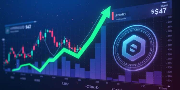 08102025   Hyperliquid stagne à 45 $ mais les nouveaux utilisateurs affluent Les données on chain et techniques suggèrent une hausse Vers un rebond à 53 $  Lisez pour le savoir   Viral Mag