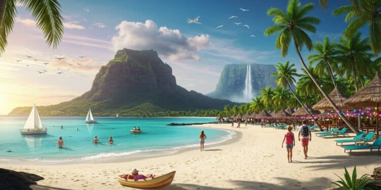 Île Maurice en Décembre : Soleil, Plages et Fêtes - Viral Mag Découvrez lîle Maurice en décembre climat chaud plages paradisiaques activités nautiques et fêtes de fin dannée Guide complet pour un voyage inoubliable sous le soleil austral Viral Mag