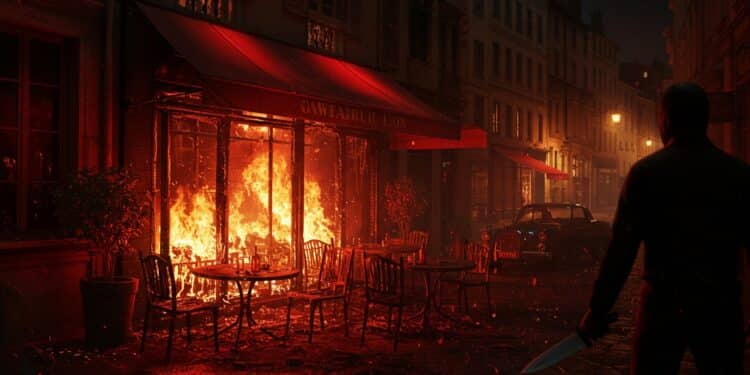 11102025   Un restaurant lyonnais dévasté par un incendie volontaire Le suspect avec 160 antécédents arrêté avec un couteau Que révèle cet acte sur la sécurité urbaine    Viral Mag