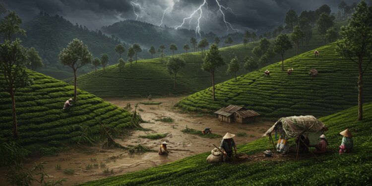 07102025   Les inondations ravagent Darjeeling détruisant ses plantations de thé Des vies perdues une industrie en crise Quel avenir pour ce trésor indien    Viral Mag