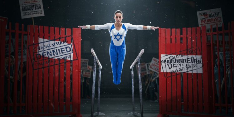 Israël Proteste Contre Exclusion Gymnastes Mondiaux Jakarta - Viral Mag 15102025 Léquipe israélienne de gymnastique est écartée des Mondiaux de Jakarta suite à un refus de visas par lIndonésie Israël crie à la discrimination flagrante violant les valeurs olympiques Artem Dolgopyat champion en titre est privé de défense Mais que réserve lavenir à ce scandale Viral Mag