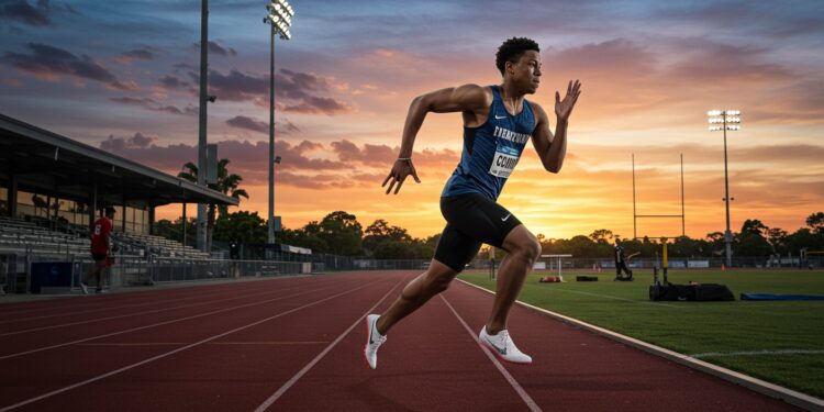 Jeff Erius Rejoint Noah Lyles : Un Tournant Audacieux - Viral Mag 01102025 Jeff Erius étoile montante du sprint rejoint Noah Lyles en Floride pour viser les sommets Quel impact aura ce choix sur sa carrière Découvrez la suite Viral Mag