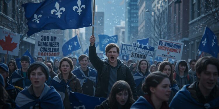 Jeunesse Québécoise Ravive Souveraineté - Viral Mag Découvrez comment les jeunes Québécois relancent le rêve dindépendance 30 ans après le référendum de 1995 Un mouvement en pleine ascension porté par la culture et lespoir   Viral Mag