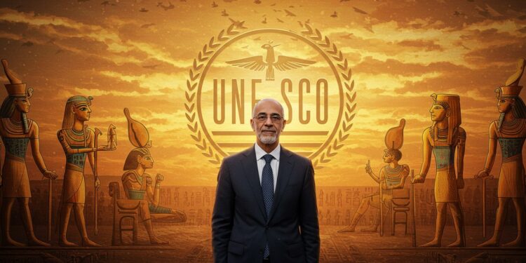 06102025   LÉgyptien Khaled El Enany devient directeur général de lUnesco Quels défis lattendent pour redonner du prestige à lorganisation  Découvrez son plan audacieux   Viral Mag