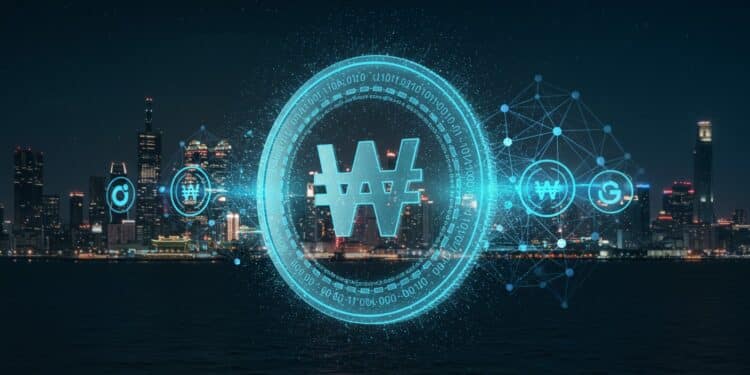 KRW1 Intégré à la Blockchain Arc de Circle - Viral Mag Découvrez comment le stablecoin KRW1 adossé au won sud coréen sintègre à la blockchain Arc de Circle pour booster ladoption mondiale des actifs numériques réglementés en Corée du Sud   Viral Mag