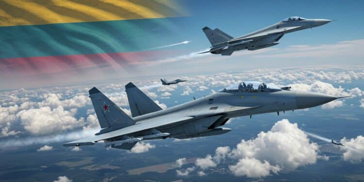 La Lituanie proteste suite à lincursion de deux avions russes dans son espace aérien un incident qui ravive les tensions avec la Russie   Viral Mag