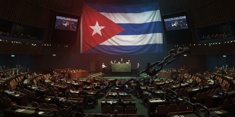 L’ONU Exige la Fin du Blocus Américain sur Cuba - Viral Mag Découvrez le vote massif à lONU contre le blocus américain sur Cuba malgré les pressAnalysant la requête  La demande porte sur la génération dun article de blog en français basé sur un texte fourni concernant une résolution de lONU sur le blocus américain contre Cuba ions de Washington Analyse des tensions impacts et réactions internationales   Viral Mag